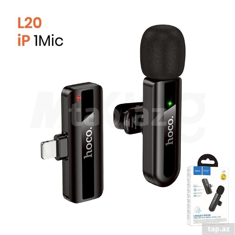 Yaxa mikrofonu "Hoco L20" (3)