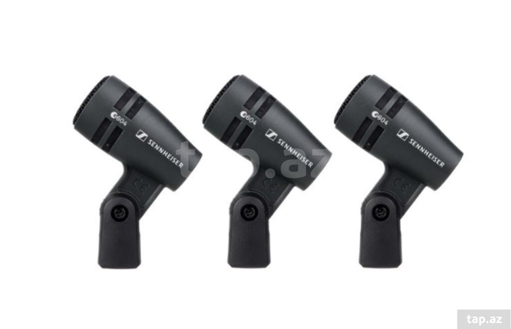 Dinamik mikrofon dəsti "Sennheiser E604 3Pack"