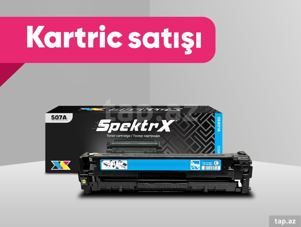 Kartric "507A (CE401A/CE402A/CE403A) Göy/Sarı/Qırmızı"