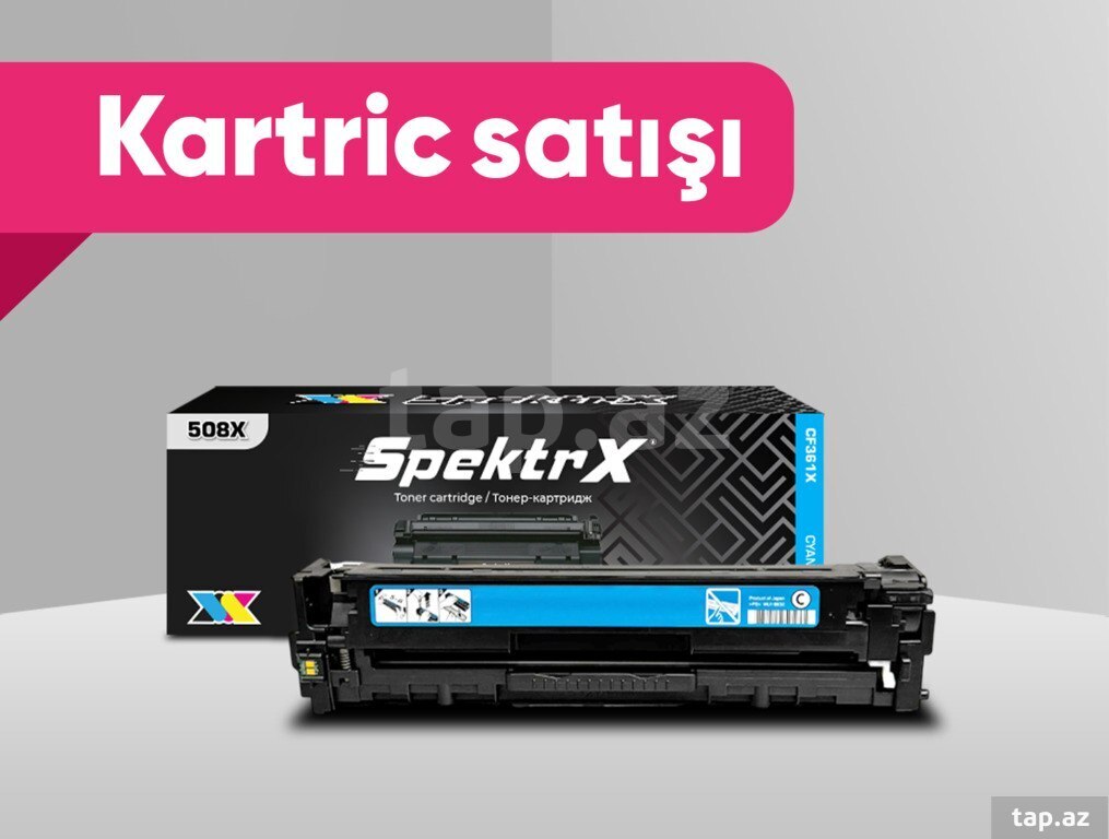 Kartric "508X (CF361X/CF362X/CF363X) Göy/Sarı/Qırmızı"