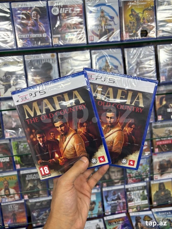 PS 5 oyun diski "Mafia: The Old Country"