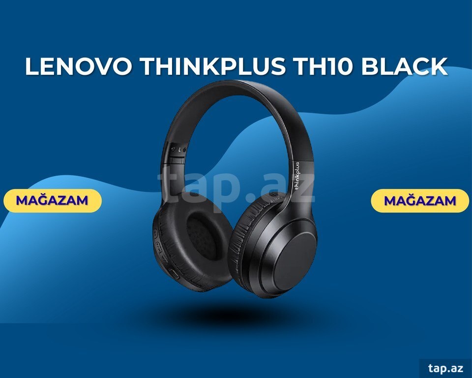 Qulaqlıq "Lenovo Thinkplus TH10 black"