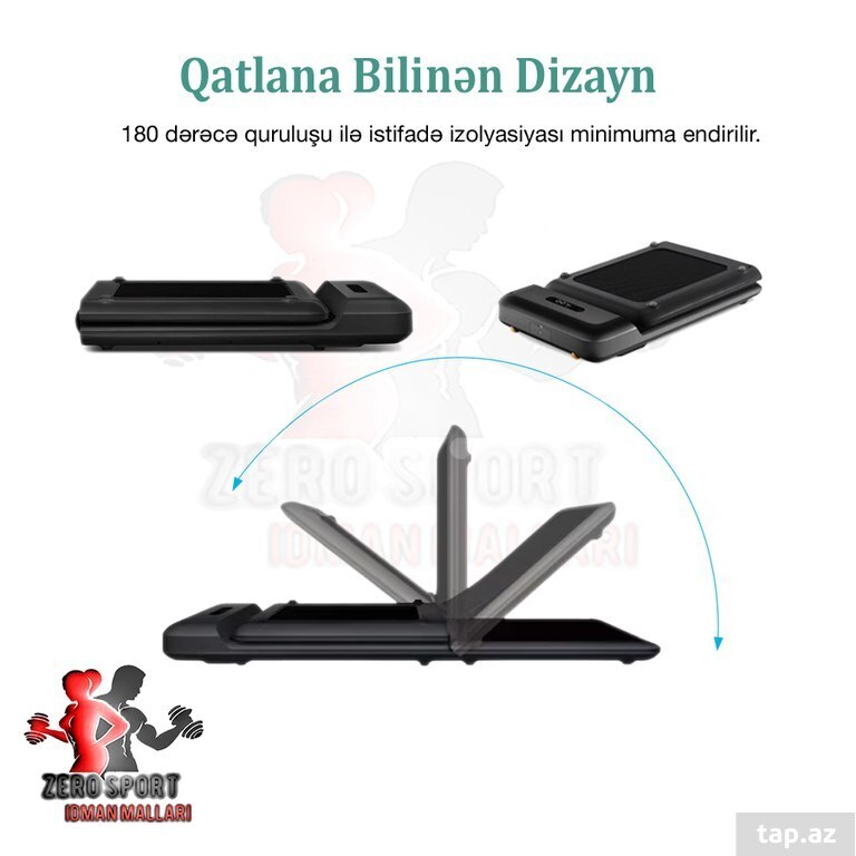 Qatlana bilən yürüyüş bandı "WalkingPad C2" (4)