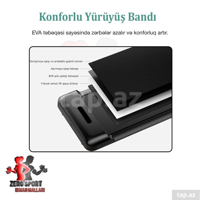 Qatlana bilən yürüyüş bandı "WalkingPad C2" (6)