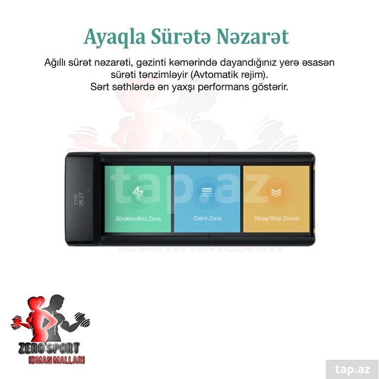 Qatlana bilən yürüyüş bandı "WalkingPad C2" (5)