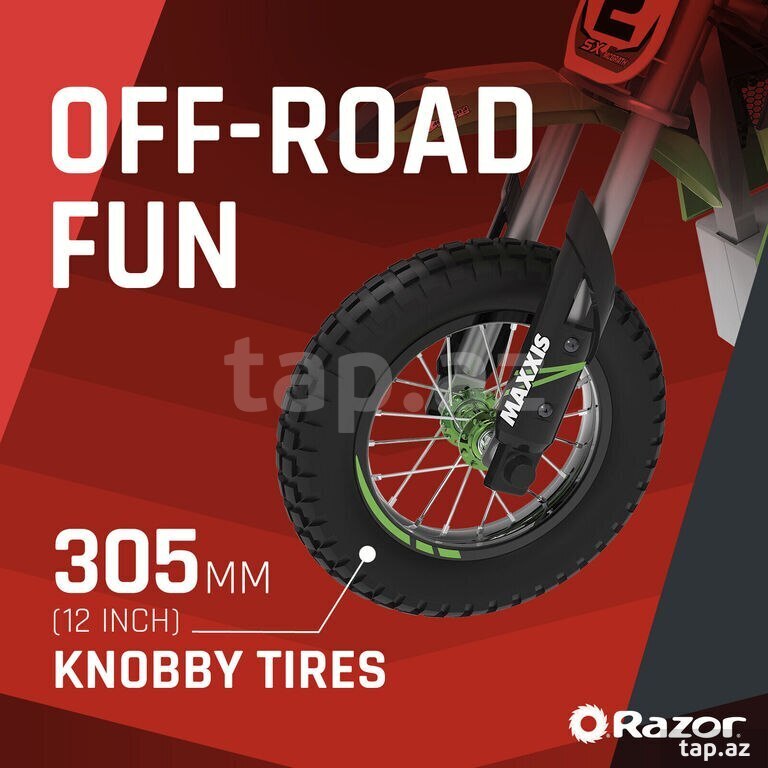 Uşaq motosikleti "Razor SX350" (6)