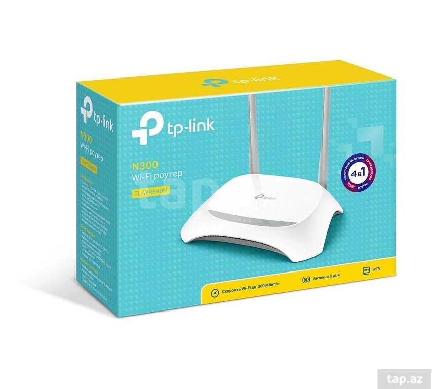 Wi-Fi router "TP-Link TL-WR840N"