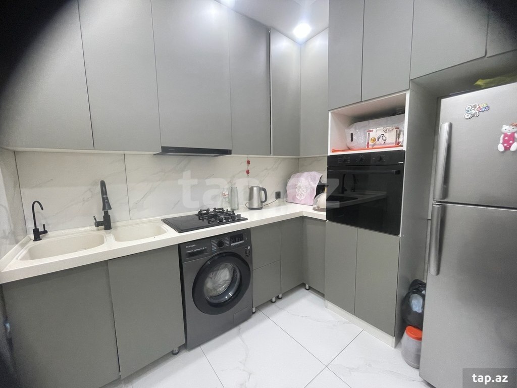 3-otaqlı yeni tikili, Yeni Yasamal qəs., 57 m² (2)