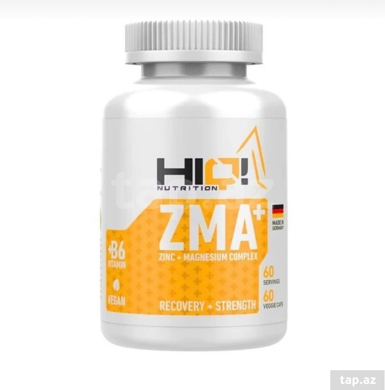 Qida əlavəsi "ZMA+ HİQ"