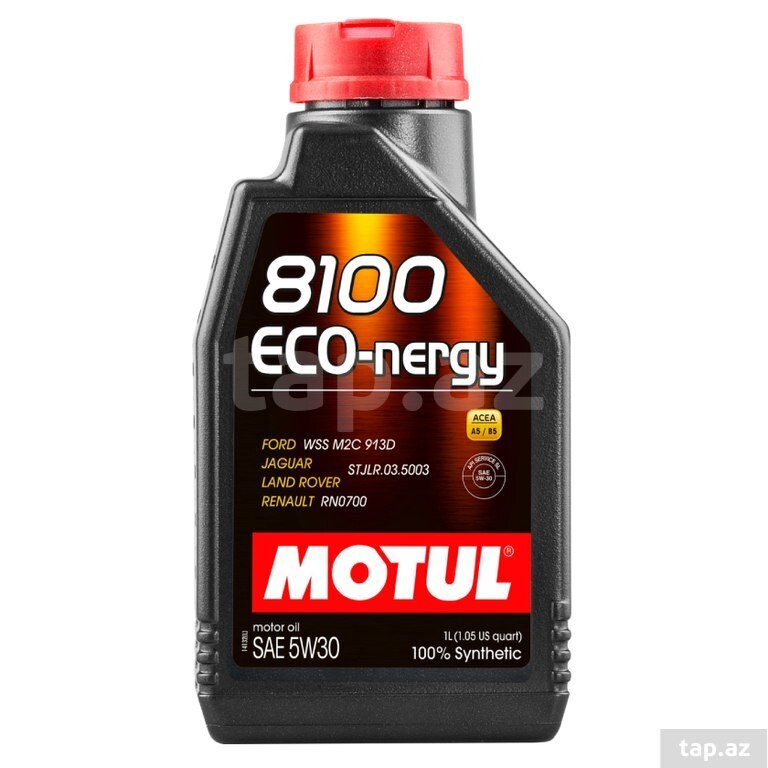 "Motul 8100 Eco-Nergy 5W30 1Lt" mühərrik yağı