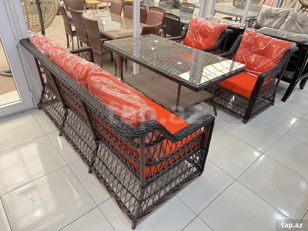 Bağ üçün divan və kreslolar (4)