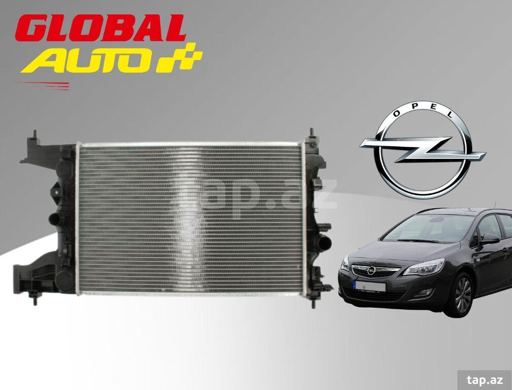 "Opel Astra J Sports Tourer" su radiatoru