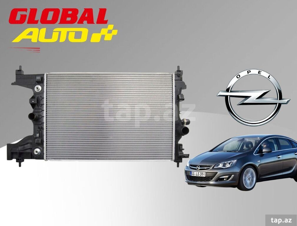 "Opel Astra J 1.6L" su radiatoru