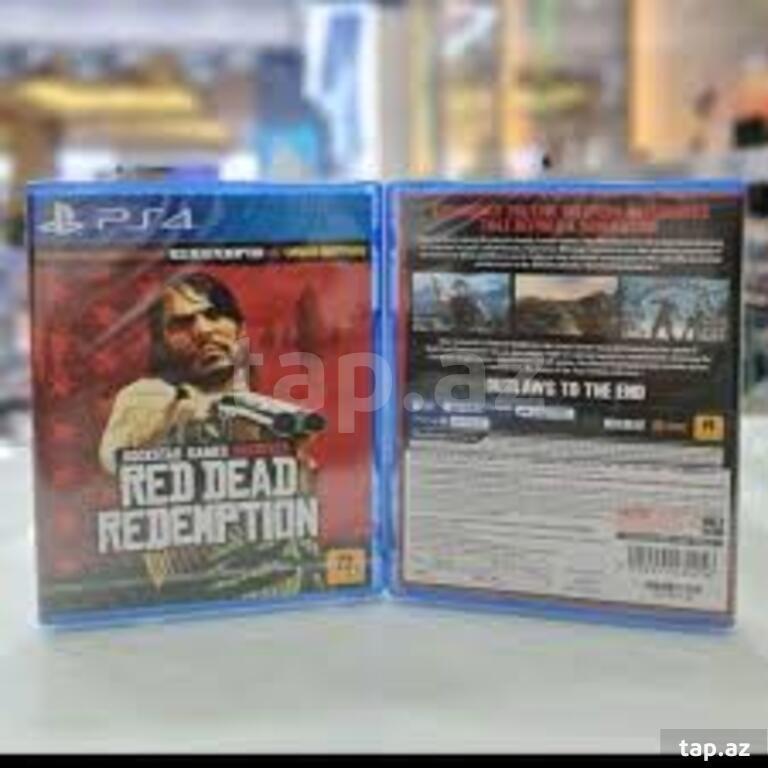 PS4 üçün "Red Dead Redeptiron" oyun diski