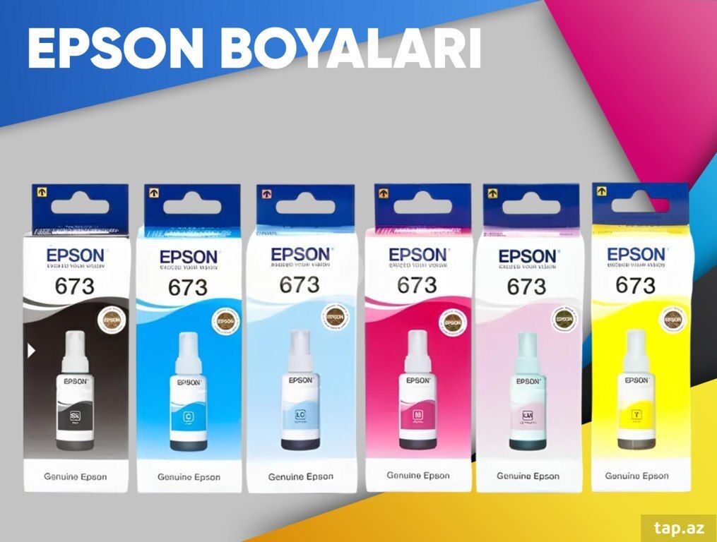 Printer boyası "Epson 673 ink"