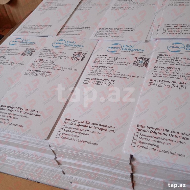 Resepturnik və qaimələrin hazırlanması (3)