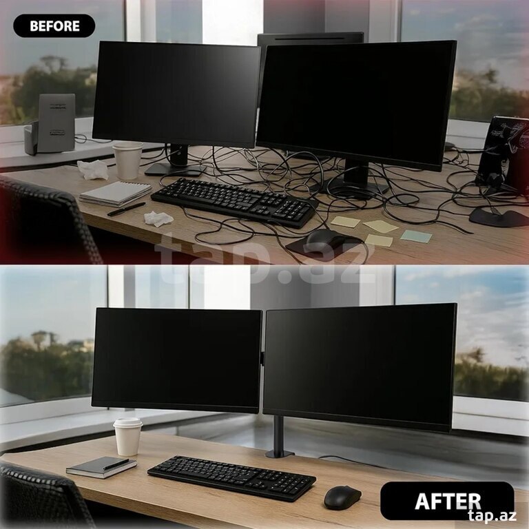 İkili monitor tutacağı  (8)