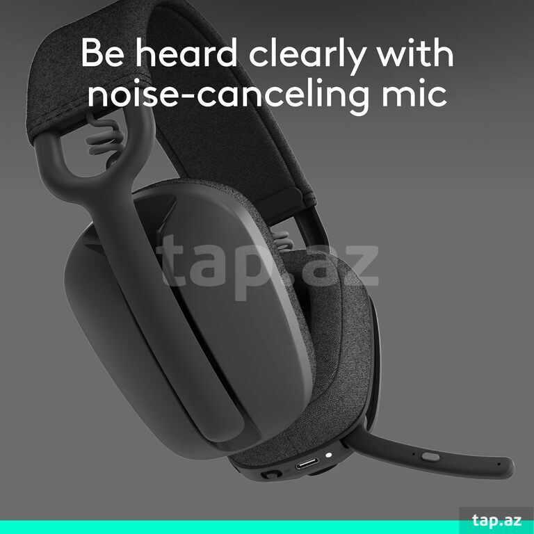 Logitech Zone Vibe 100 Lightweight Wireless Over Ear Headphones (5)