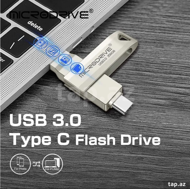 USB Type-C flaş kart 64GB (3)