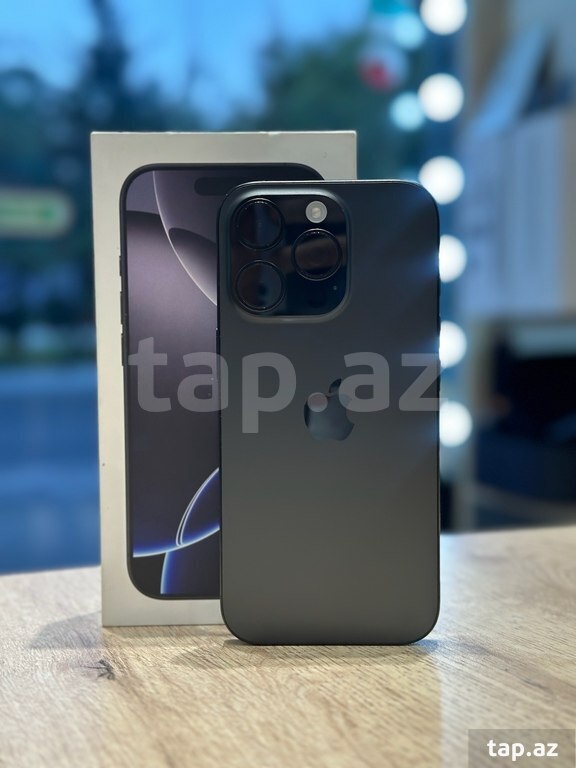 Apple iPhone 16 Pro Black Titanium 128GB/8GB