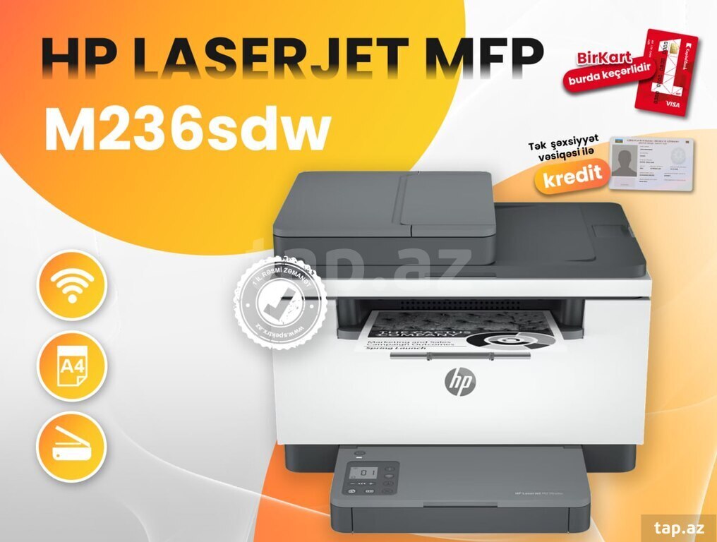 Printer "HP LaserJet MFP M236sdw"