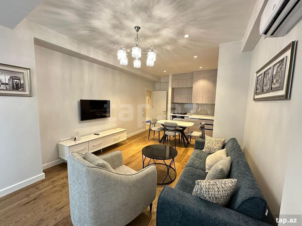 2-otaqlı yeni tikili kirayə verilir,Bayıl qəs., 65 m²