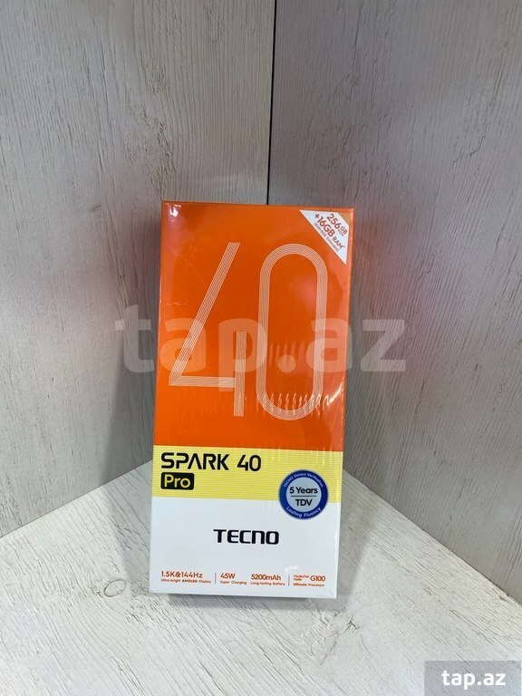 Tecno Spark 40 Pro Nebula Black 256GB/8GB