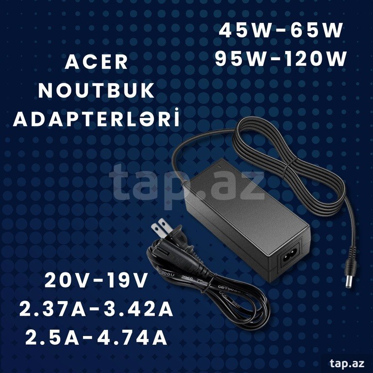 Noutbuk adapterləri "Acer"