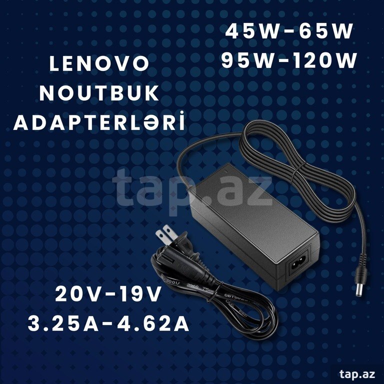 "Lenovo" noutbuk adapterləri