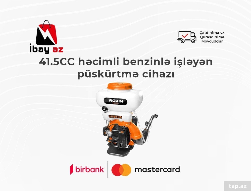 41.5CC həcimli benzinlə işləyən püskürtmə cihazı