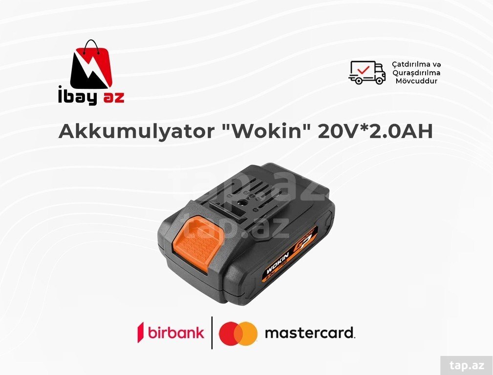 Akkumulyator "Wokin" 20V*2.0AH