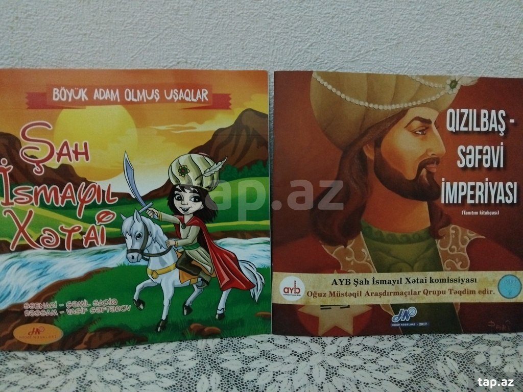 "Şah Ismayil Xətai" kitabları