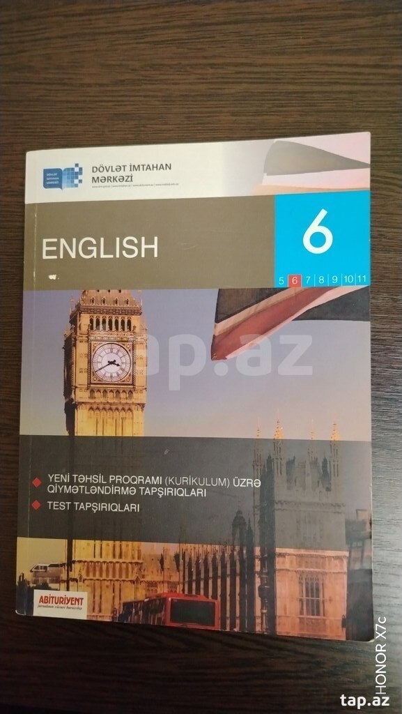İngilis dili test tapşırıqları
