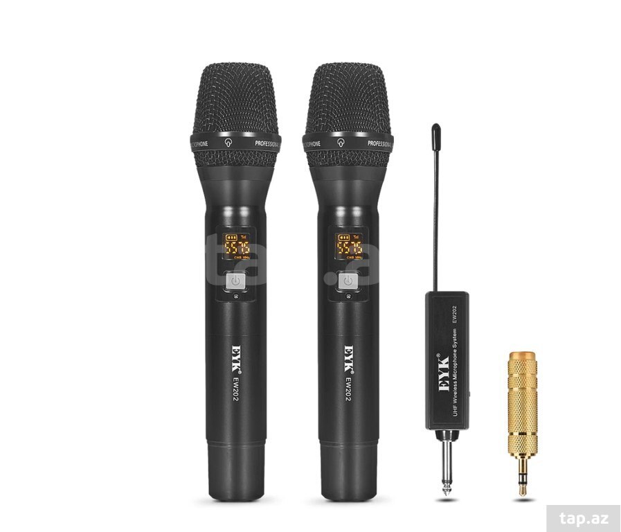 Wireless mikrofon "Karaoke, Konfrans"