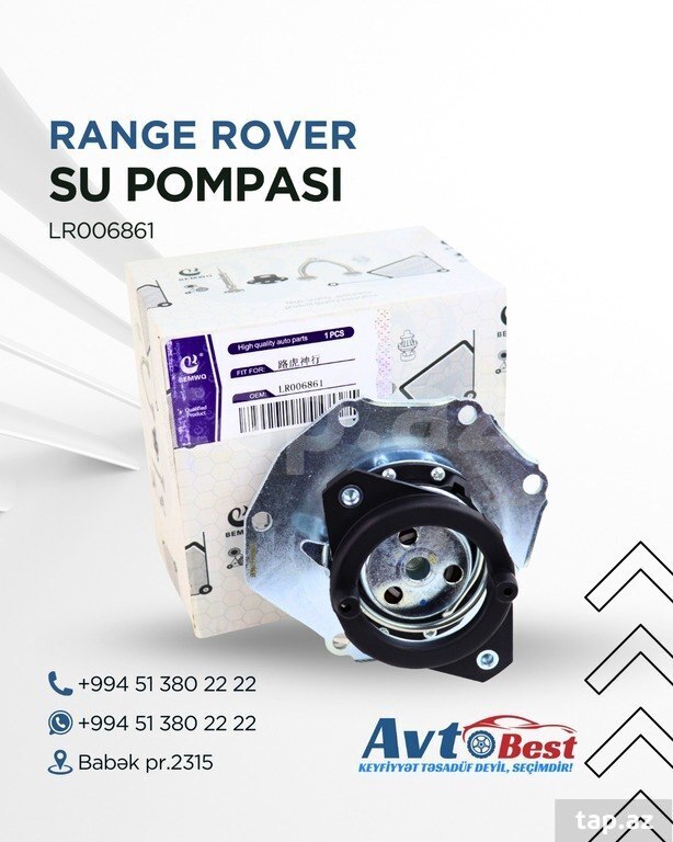 "Land Rover Freelander" su pompası