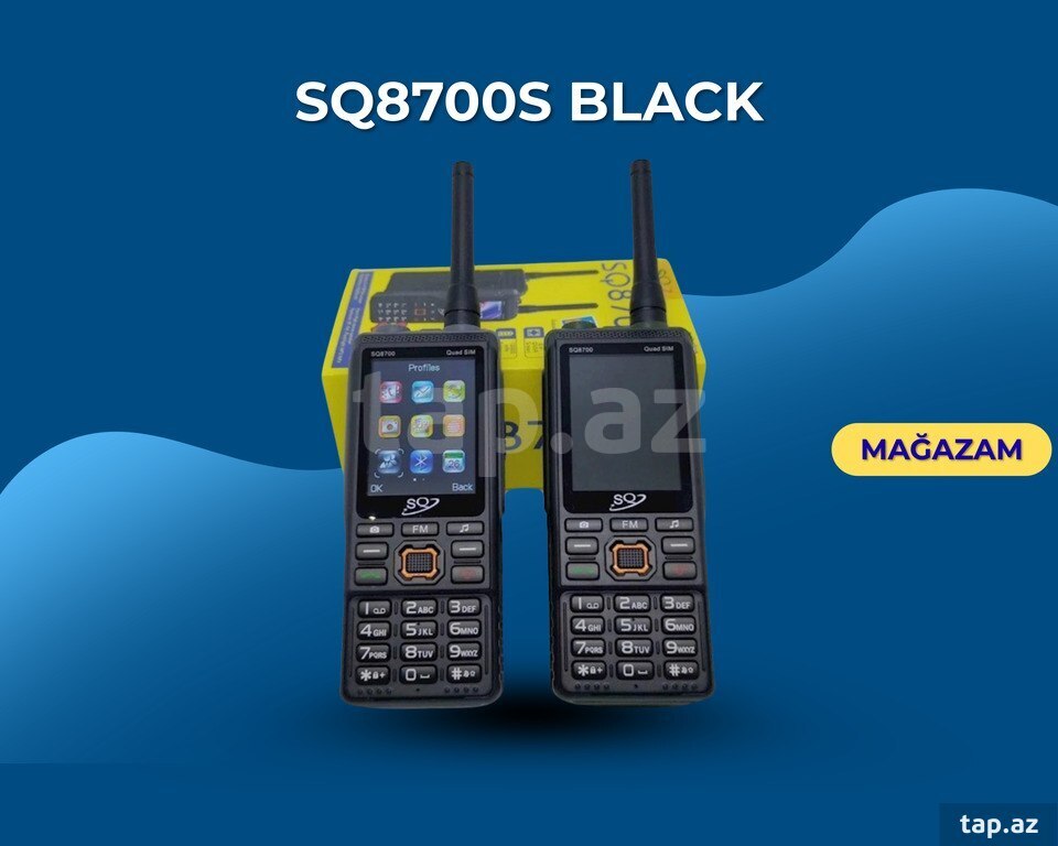 Telefon "SQ8700s black"