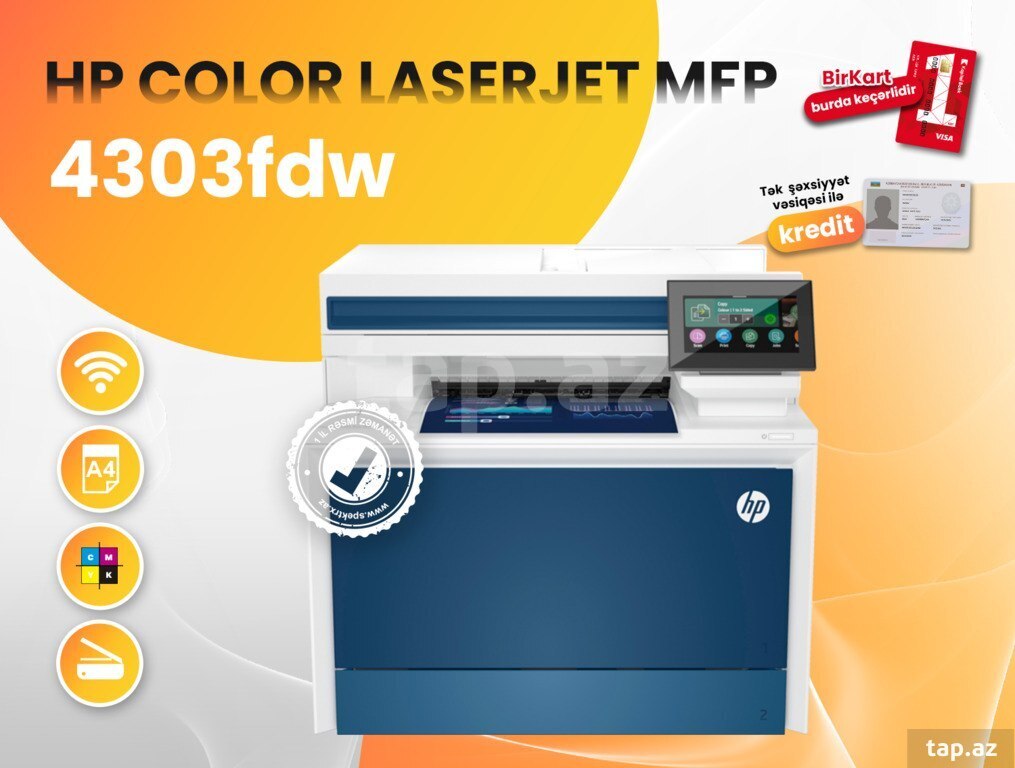 Printer "HP Color LaserJet Pro MFP 4303fdw"
