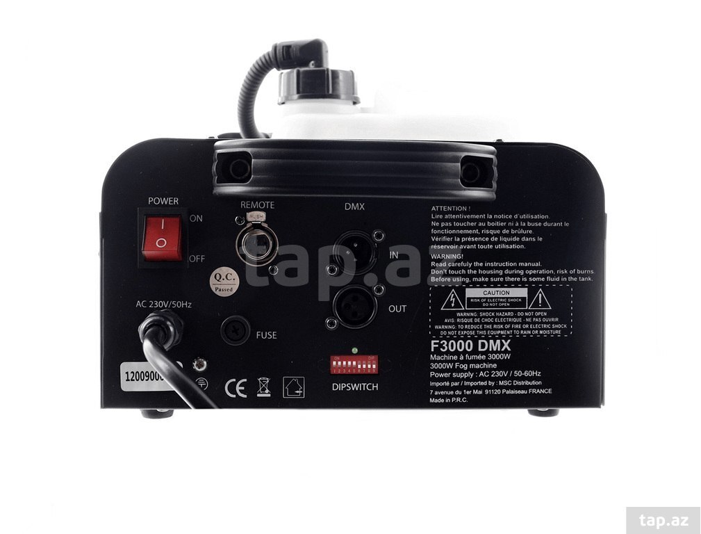 Duman maşını "DMX F3000" (3)