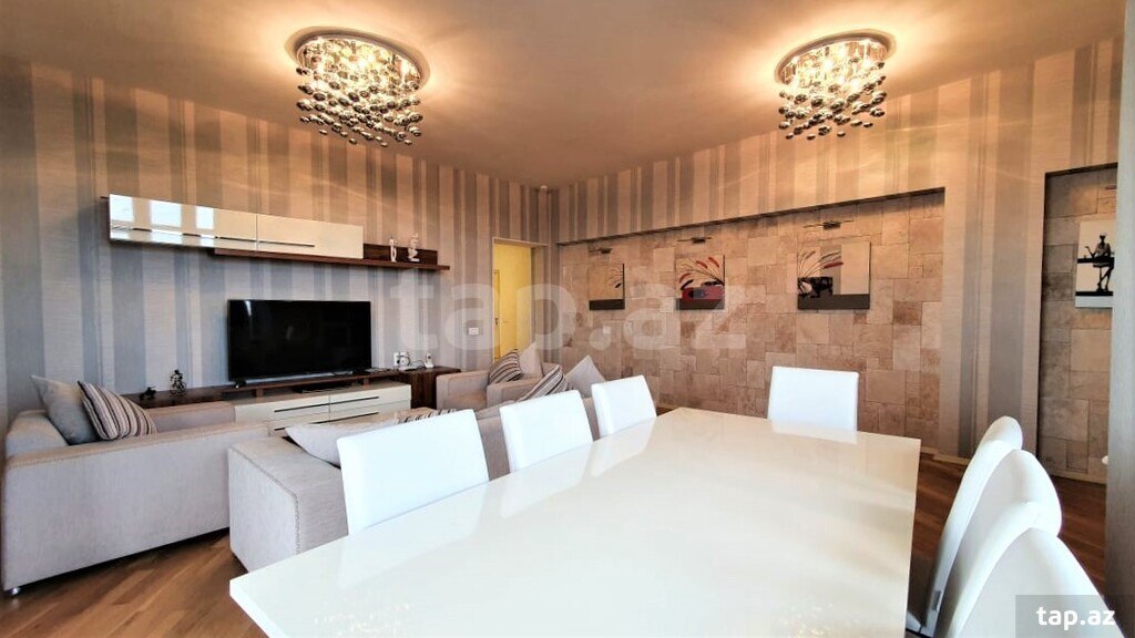 3-otaqlı yeni tikili kirayə verilir, 28 May m., 140 m² (5)