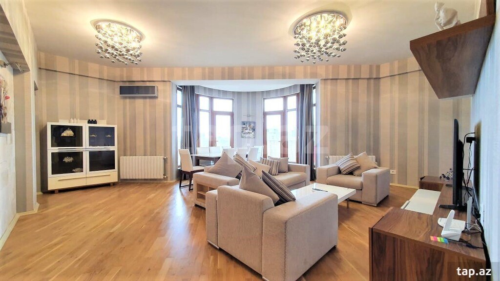 3-otaqlı yeni tikili kirayə verilir, 28 May m., 140 m² (4)