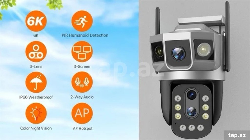 V380 Wifi Kamera 10X