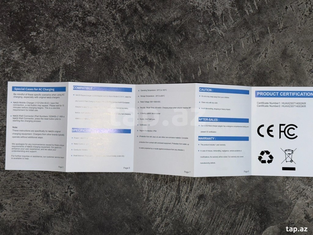 "Tesla CCS2 AC+DC" adapter (6)