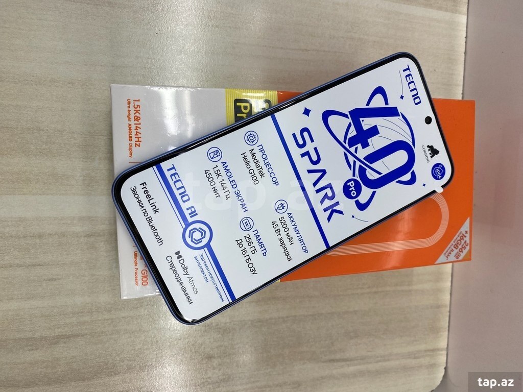 Tecno Spark 40 Pro Tundra Green 256GB/8GB (4)