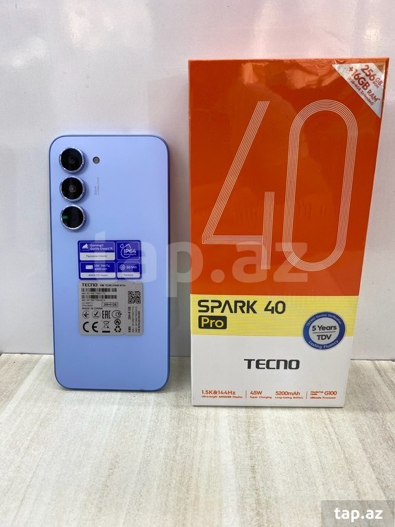 Tecno Spark 40 Pro Tundra Green 256GB/8GB (2)