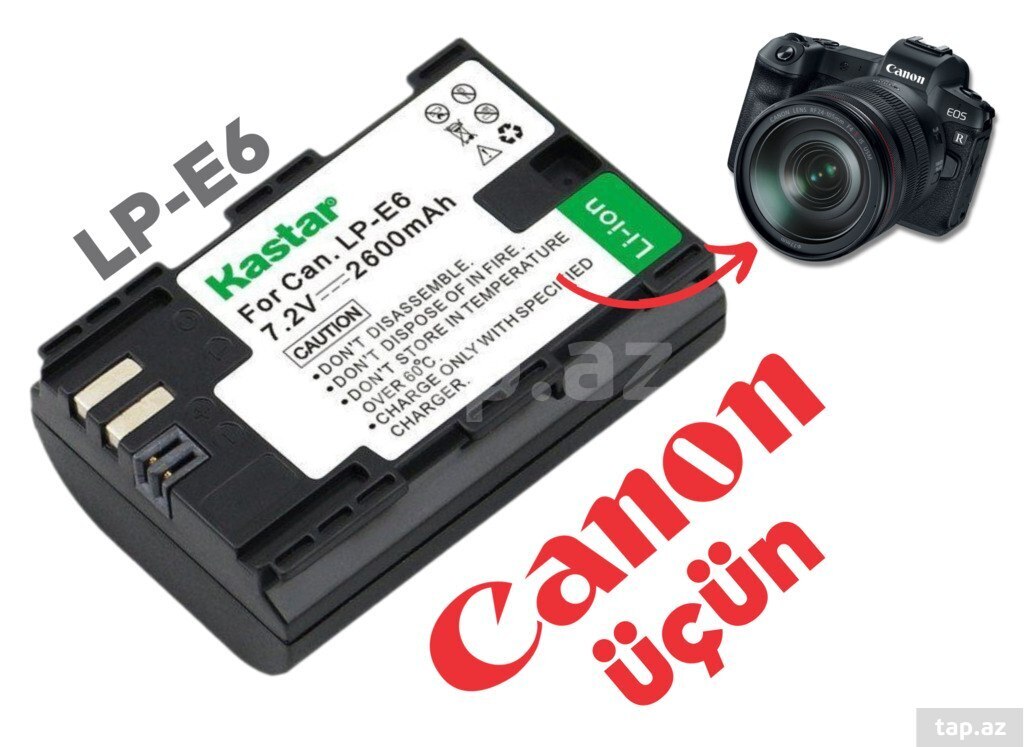 "Canon üçün LP-E6" batareyası