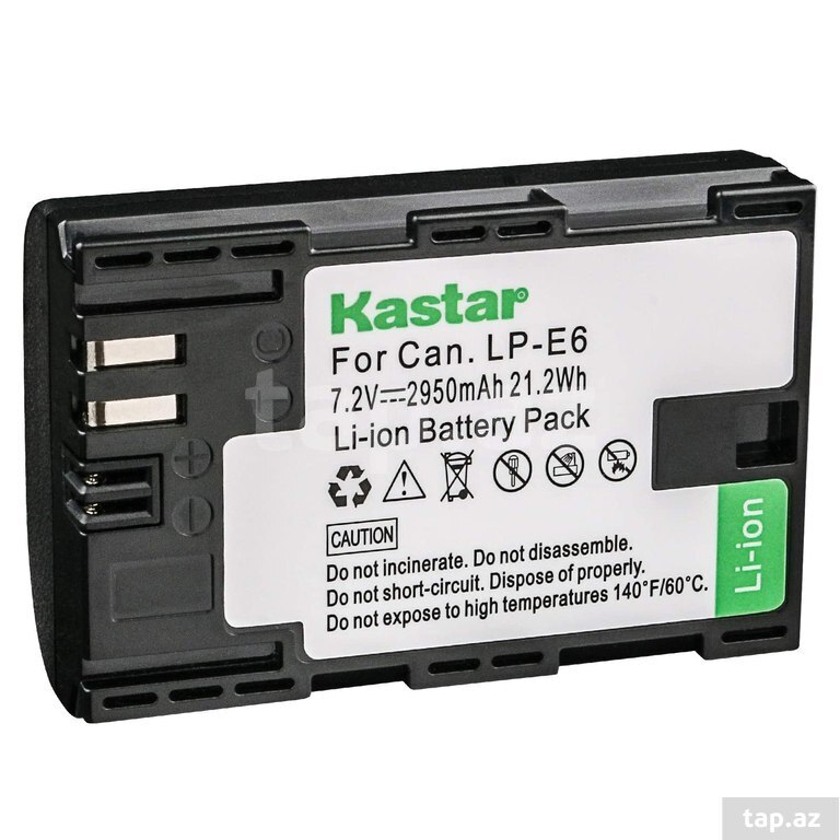 "Canon üçün LP-E6" batareyası (2)