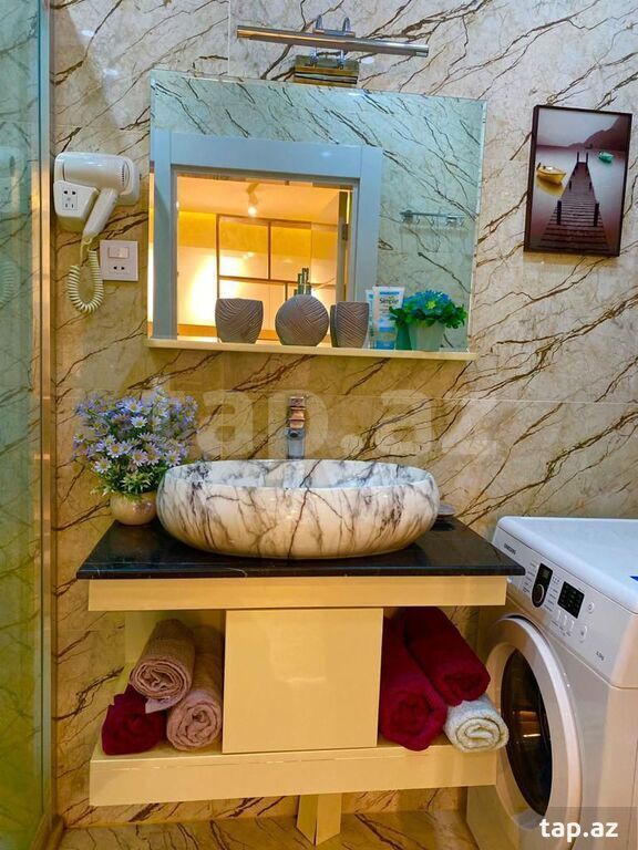 2-otaqlı yeni tikili kirayə verilir, Nəcəfqulu Rəfiyev küç., 80 m² (10)