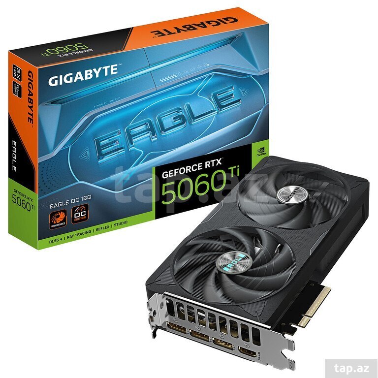 Video kart "Gigabyte GeForce RTX 5060 Ti EAGLE OC 16GB"