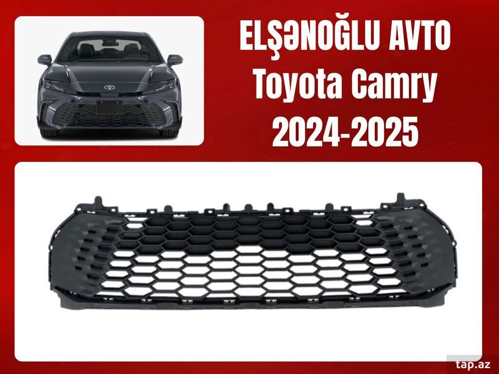 “Toyota Camry 2025” radiator barmaqlığı