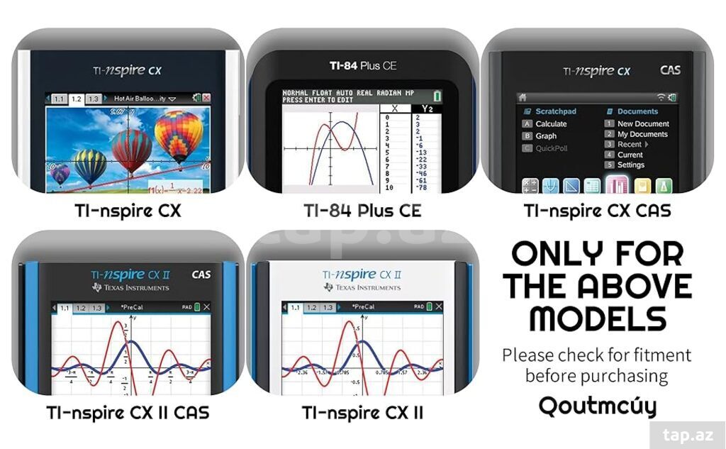 "Texas Instruments TI-Nspire CX II Color" graphing calculator (14)